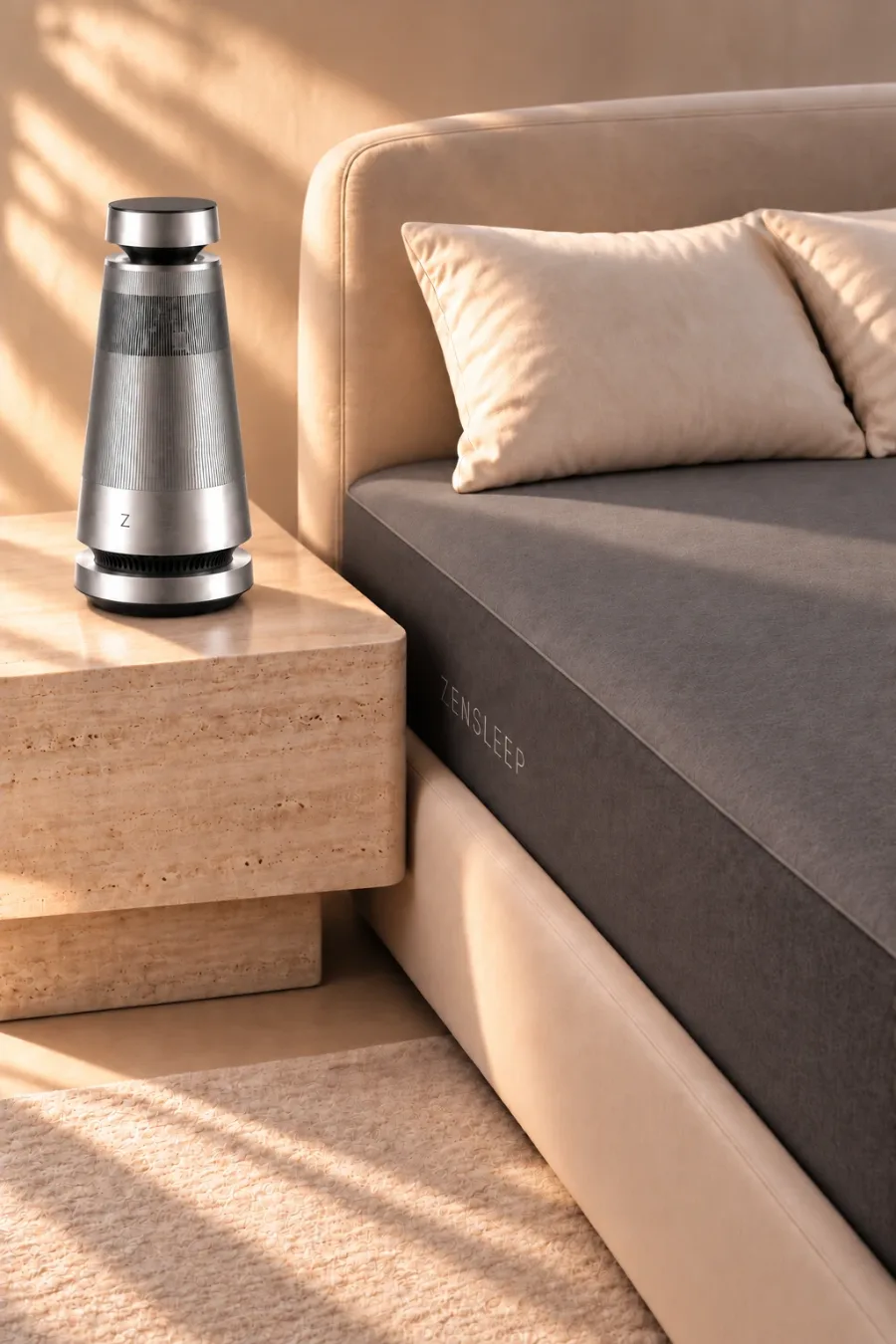 ZenSleep One quietly sensing your sleep environment
